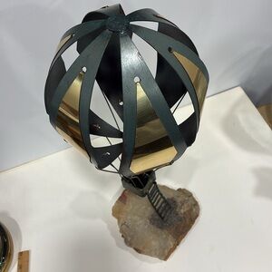 Mario Jason Hot Air Balloon Flying Machine Steampunk Sculpture MCM Copper Detail